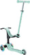 Globber meegroeistep- go up sporty lights mint - munt - lichtgevende wielen - met duwstang - in hoogte verstelbaar - vanaf 12 maanden tot 7 jaar