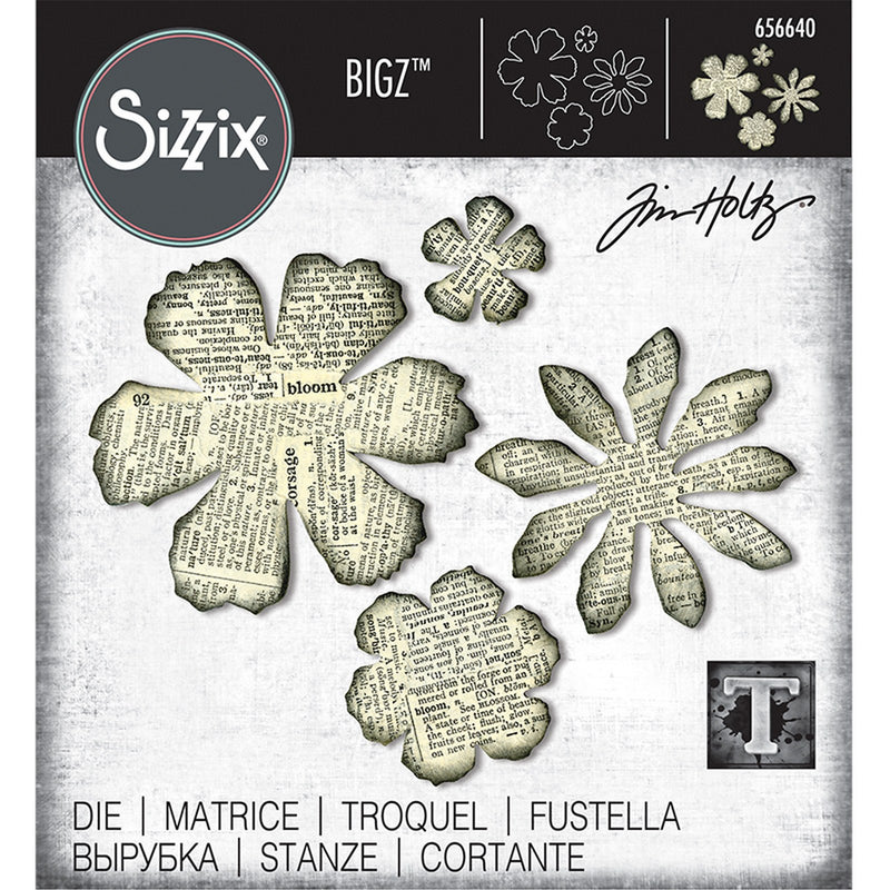Load image into Gallery viewer, Sizzix • tim holtz bigz die tattered florals
