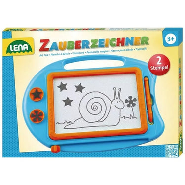 Oku lena magische tekenbord met 2 magneet stempels
