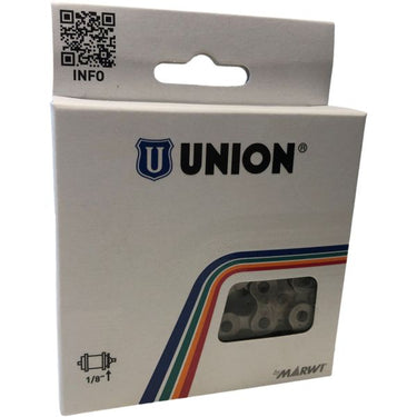 Union Anti Roes Fietsketting 1 2x1 8 - 112 schakels - Titanium Grijs