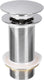 Differnz wastafel afvoerplug pop up design 9.8 cm chroom