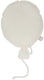 Jollein - stoffen ballon - 25x50cm - ivory - party collection - muurdecoratie ballon van stof - babykamer decoratie