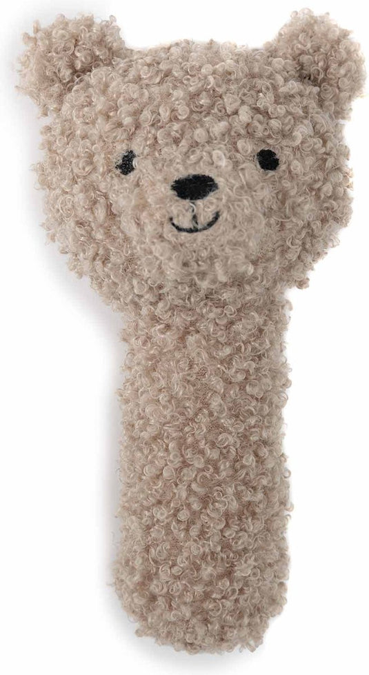Jollein - baby rammelaar - teddy bear olive green