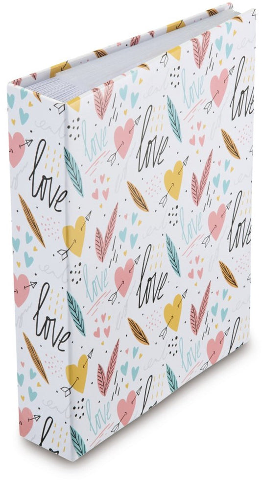Hama inschuif album - sassy - 10x15 - 200 pagina's - wit