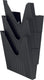Avery folderhouder wand fo hoog 3vaks nr144 zwart