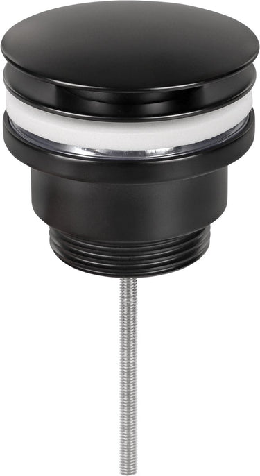 Differnz design afvoerplug mat zwart