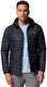 Columbia powder pass™ hybrid hooded jacket heren outdoorjas - black