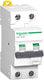 Schneider electric acti9 ic60 aardlekautomaat 2p 10a 30ma c-karakteristiek 10ka