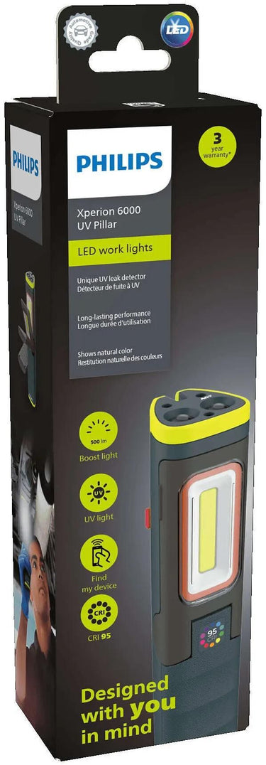 Philips handlampe xperion 6000 uv pillar xperi.6000 uv pil light
