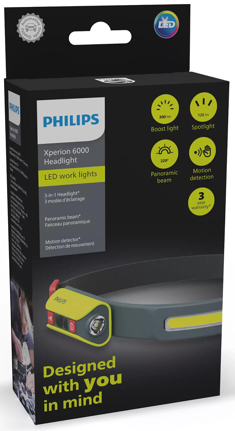 Load image into Gallery viewer, Philips hoofdlamp xperion 6000 hoofdlamp headlamp headlight xperion 6000
