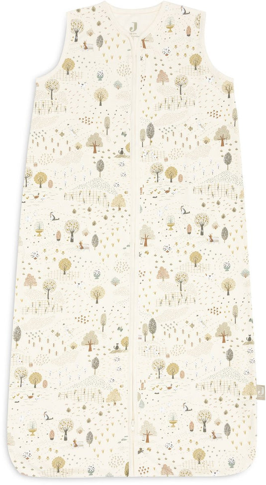 Jollein slaapzak baby mouwloos 110cm - jersey - tiny park