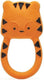 Lanco toys lanco rubberen bijtring - nalu de tijger - oranje