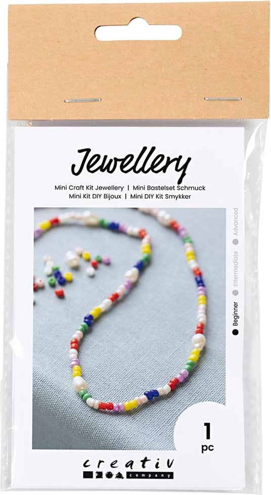Creativ company mini hobbyset sieraden zoetwaterparel halskettingen