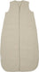 Meyco baby uni baby slaapzak gevoerd - pre-washed hydrofiel - sand - 60cm - 2.0 tog
