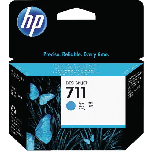 Inktcartridge hp cz130a cyaan