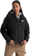 The north face w antora rain hoodie dames outdoorjas - tnf zwart