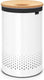 Brabantia wasmand - met deksel - 60 l - white kurken deksel