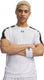 Under armour ua m challenger train ss-blu heren sportshirt - wit - midnight navy