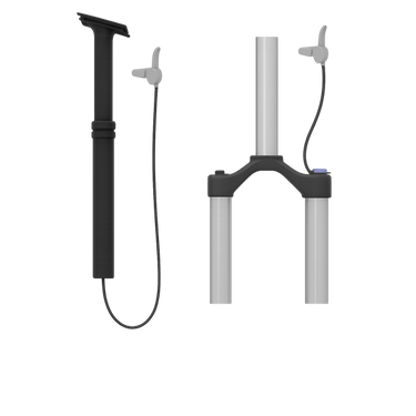 Elvedes kabelset voor dropper zadelpen remote lock-out (exclusief remote)