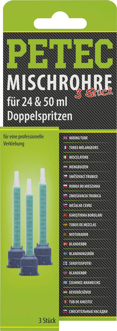Petec statikmischer static mixer 24 50ml double cart. 3er sb