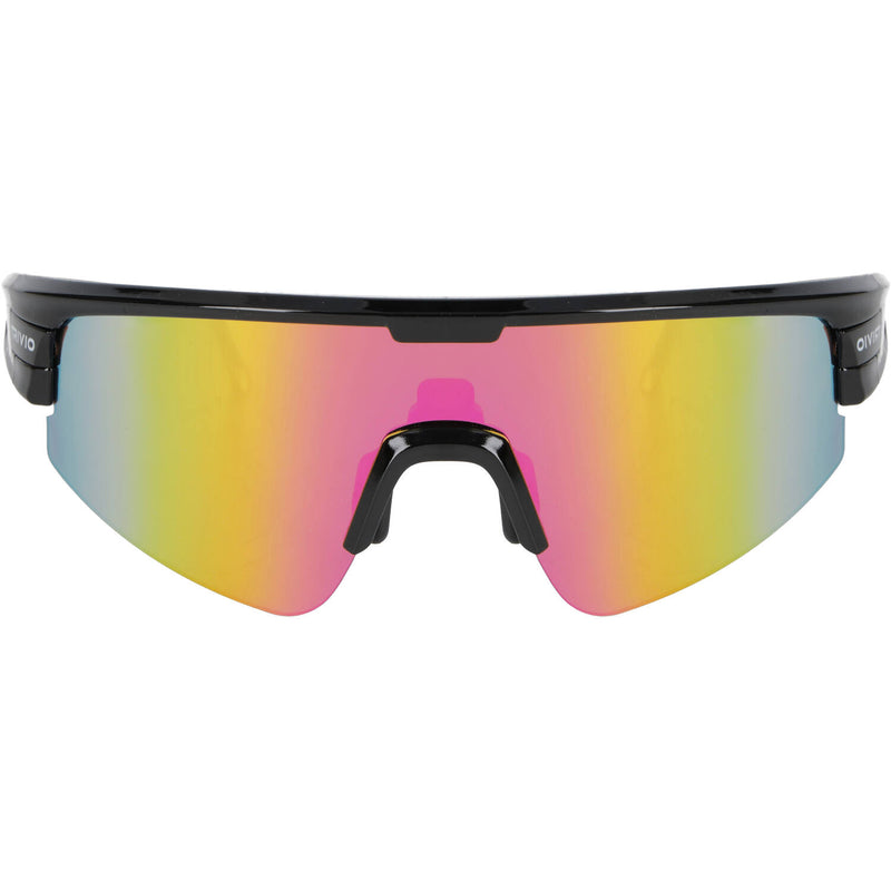 Load image into Gallery viewer, Trivio - fietsbril octo zwart revo roze + adapterstuk voor glazen op sterkte
