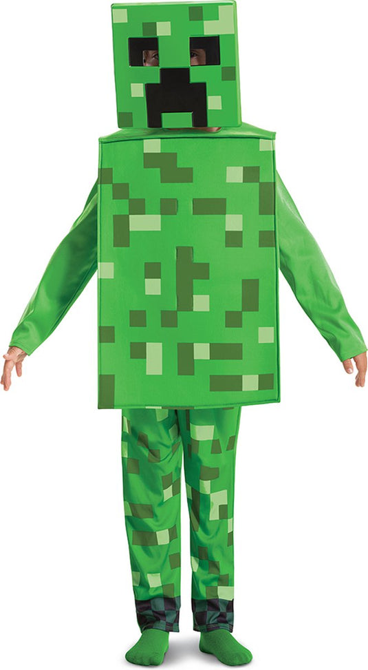 Disguise minecraft (mojang), creeper fancy aankleden, maat xs (3t-4t jaar), jongens