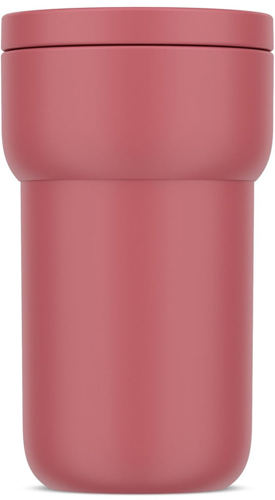 Mepal reisbeker ellipse - 275 ml - koffiebeker to go - lekdicht - vivid mauve