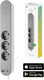 Hombli slimme stekkerdoos – 3-voudig - 1x usb 1x usb-c met schakelaar – app met energiemonitor verbruiksmeter – overspanningsbeveiliging - 1.5m snoer