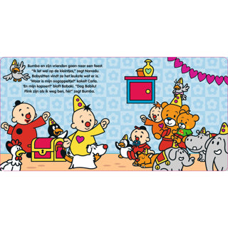 Studio 100 bumba kartonboek de babysit | 2 stuks