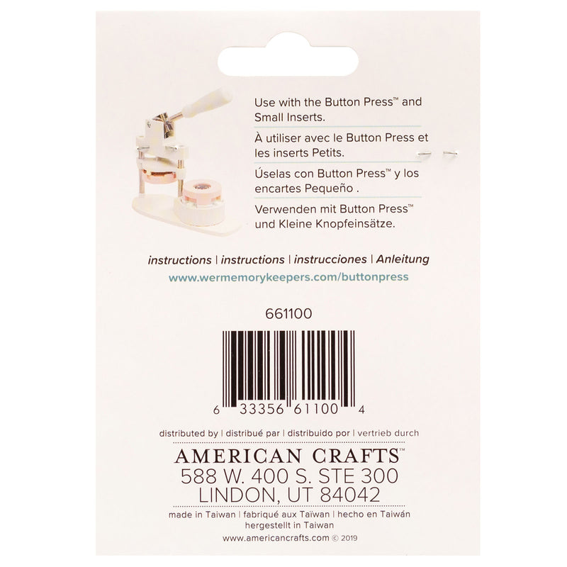 Load image into Gallery viewer, We r makers • button press paperclips set
