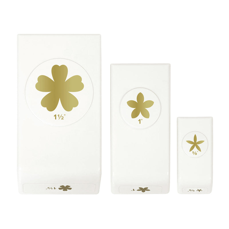 Load image into Gallery viewer, We r makers • punch set flowers
