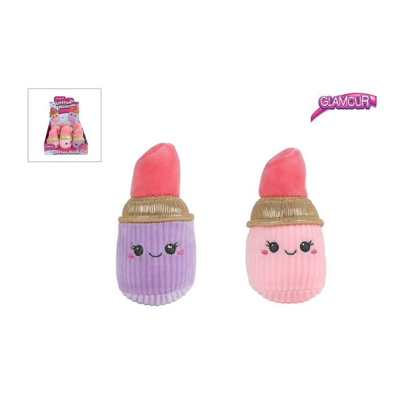 Afbeelding laden in galerijviewer, Glamour lippenstift pluche 2ass 10cm
