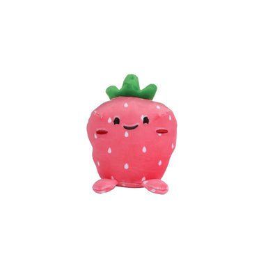 Van manen pluche groente en fruit knuffel speelgoed 12-14cm verrassing.