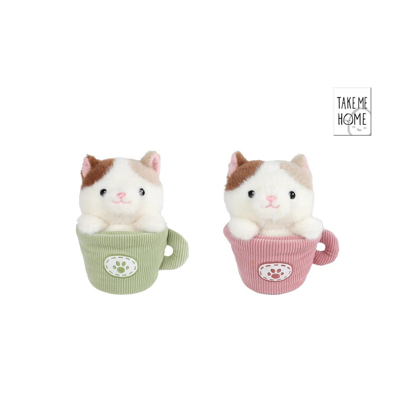 Load image into Gallery viewer, Take me home poes in mok pluche 2ass 18cm

