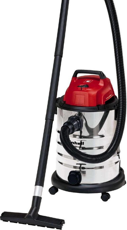 Einhell elektrische nat- droogzuiger tc-vc 1930 s - 1500 w - 190 mbar - 30 l - incl. diverse accessoires
