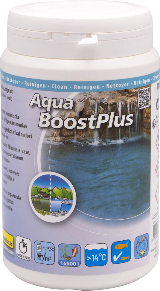 Ubbink - vijverwaterbehandelingsmiddel - aqua boost plus 1000g - wateronderhoud