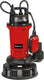 Einhell elektrische vuilwaterpomp ge-dp 900 cut - 900 w - 16.000 l u - geïntegreerd snijsysteem om grof vuil en vaste voorwerpen te vermalen