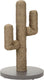 Designed by lotte cactus krabpaal voor katten - krabpaal hout - 3 paaltjes - taupe - 35x35x60 cm