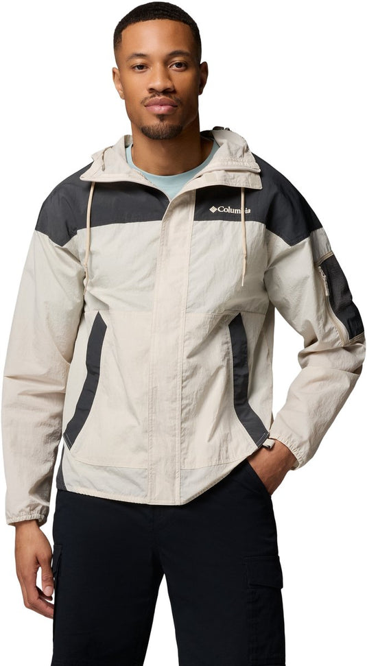 Columbia challenger™ ii windbreaker heren outdoorjas - dark stone, shark