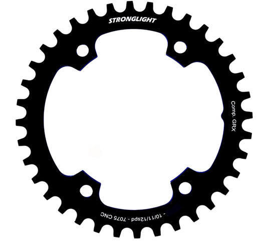 Stronglight chainring grx600 110mm 46z.4l sw 1f