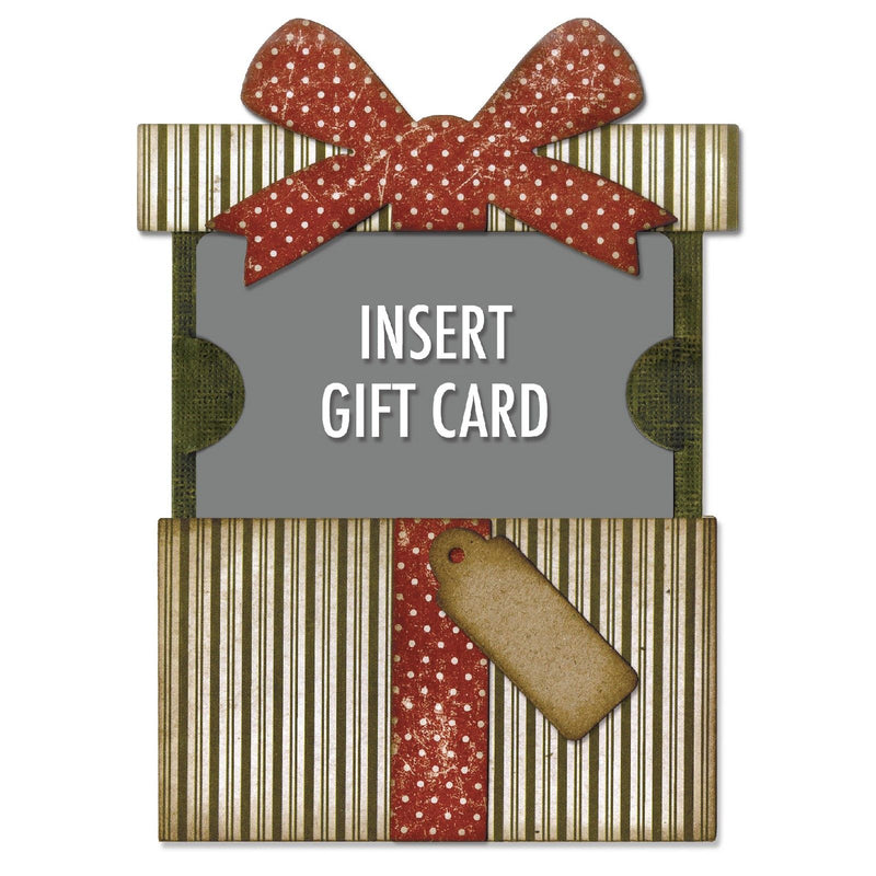 Load image into Gallery viewer, Sizzix • thinlits die set 6pcs gift card package by tim holtz
