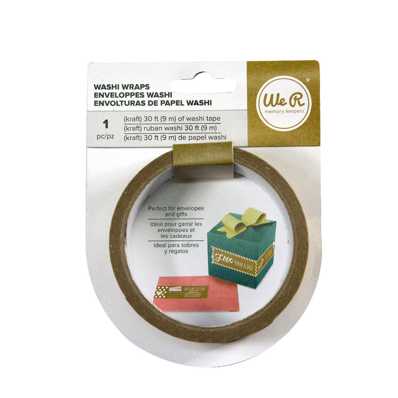 Load image into Gallery viewer, We r makers • envelope wrap washi roll kraft
