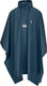 Ralka regenponcho trekking - blauw - capuchon met koord - maat l xl