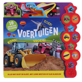 Load image into Gallery viewer, Boek geluidenboek voertuigen

