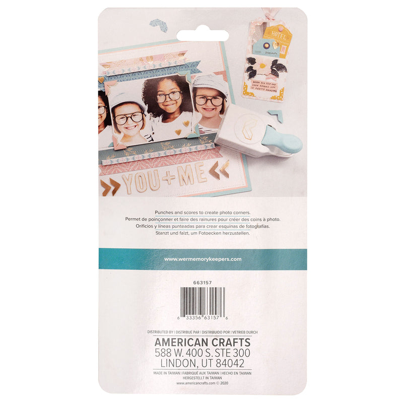 Load image into Gallery viewer, We r makers • embossing photo corner punch
