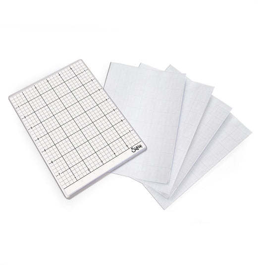 Sizzix • sticky grid sheets 15,24x21,59cm 5pieces