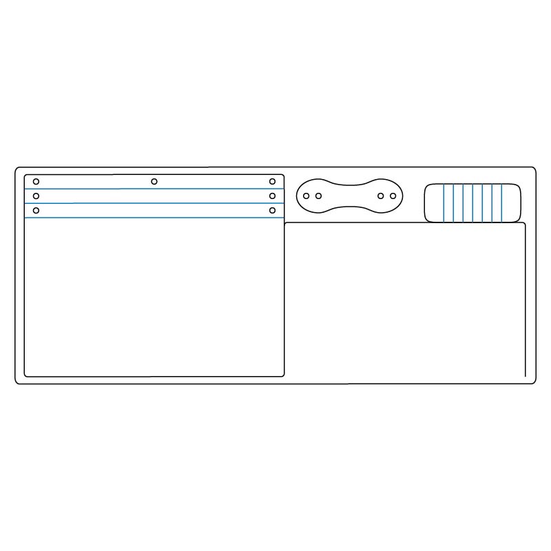 Load image into Gallery viewer, Sizzix • scoreboards xl snijmal broekzak notitieboekje
