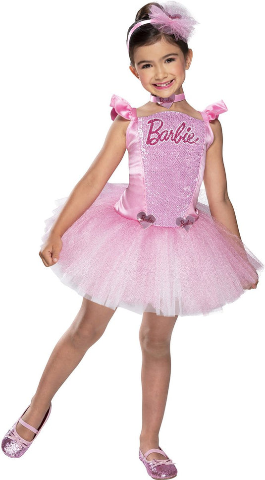 Saneren kinder ballerina barbie kostuum meisje