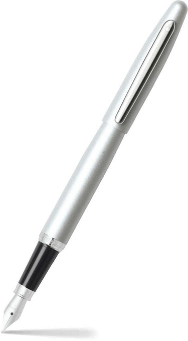 Sheaffer vulpen - vfm - zwart en zilver met chroom - penpunt m - sf-e0940053