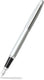 Sheaffer vulpen - vfm - zwart en zilver met chroom - penpunt m - sf-e0940053